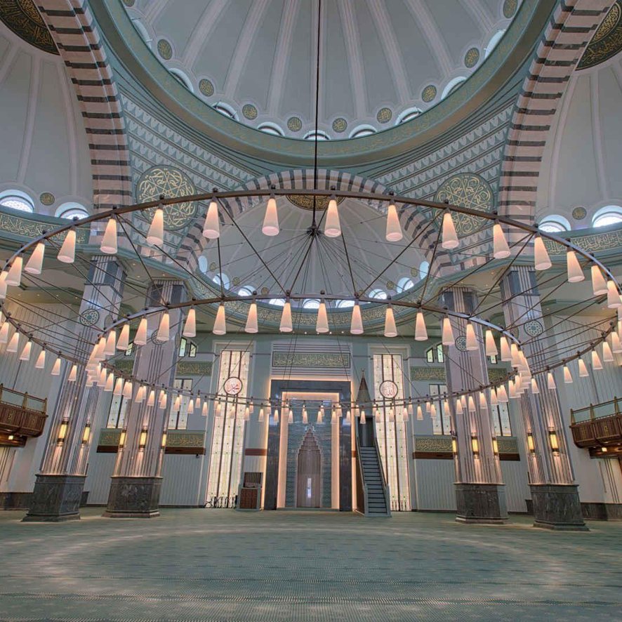 CUMHURBAŞKANLIĞI KÜLLİYESİ MİLLET CAMİİ 