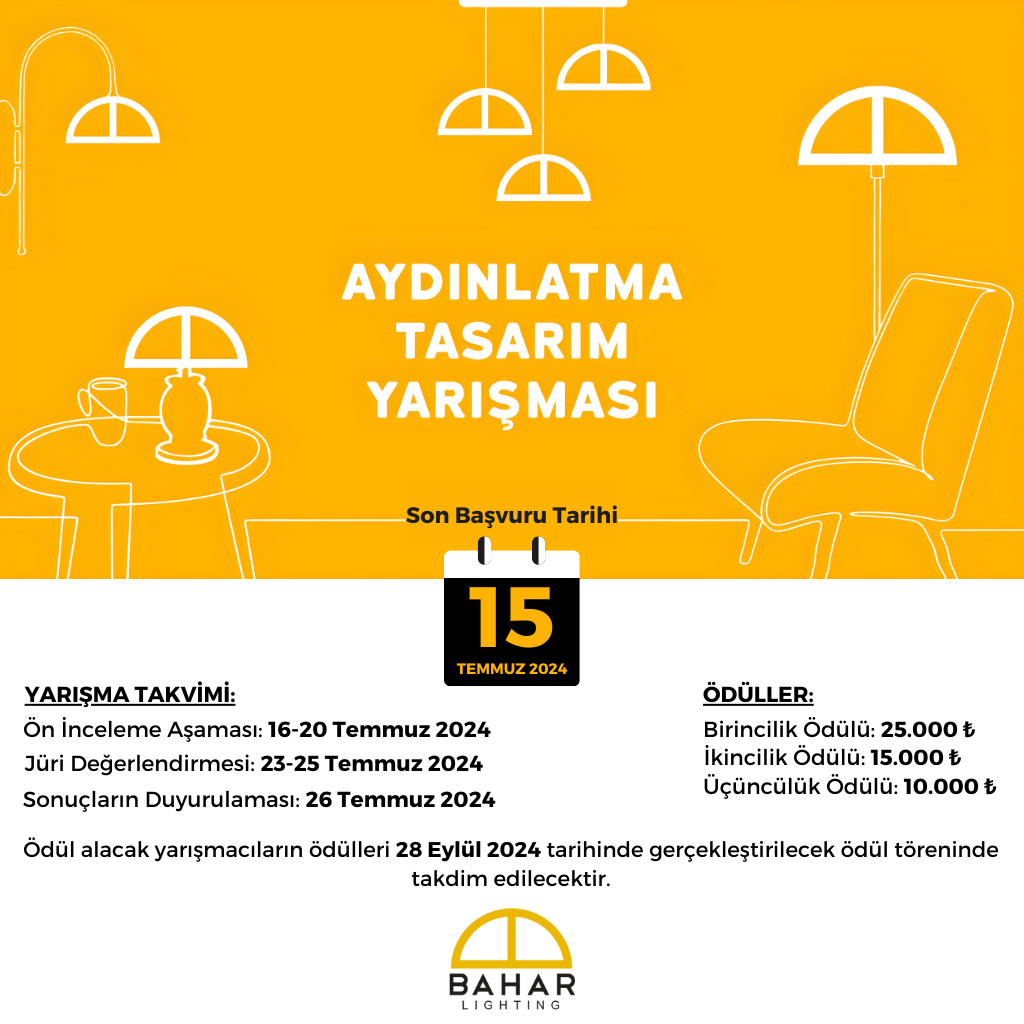 GAZİ ÜNİVERSİTESİ - AYDINLATMA TASARIM YARIŞMASI